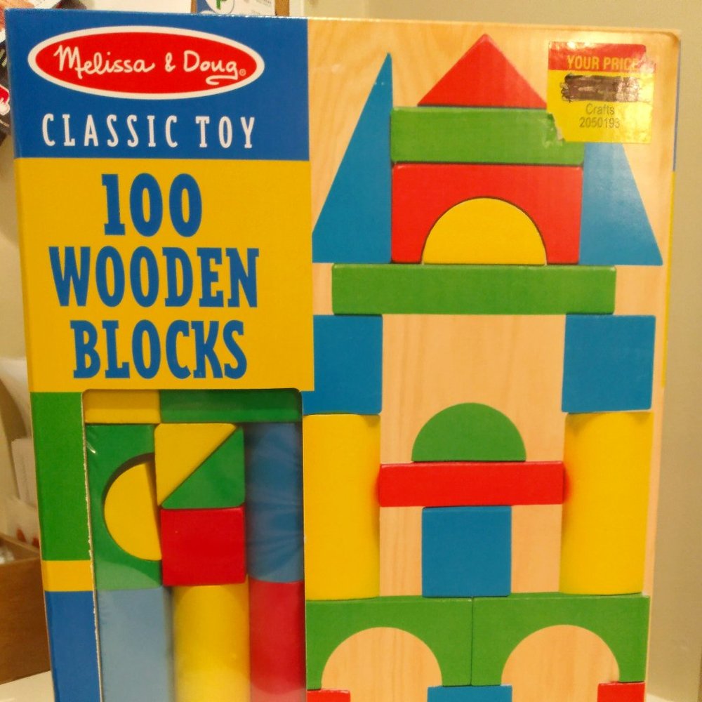 Melissa and Doug Wooden Blocks